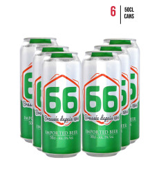 Beer 66 Imported 5% [Case of 6]