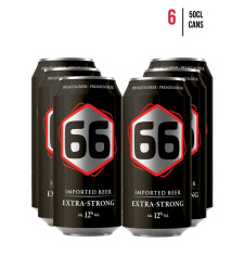 Beer 66 Extra Strong 12% [Case of 6]