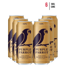 Purple Parrot 12% Extra Strong Premium Beer 50cl [Case of 6]