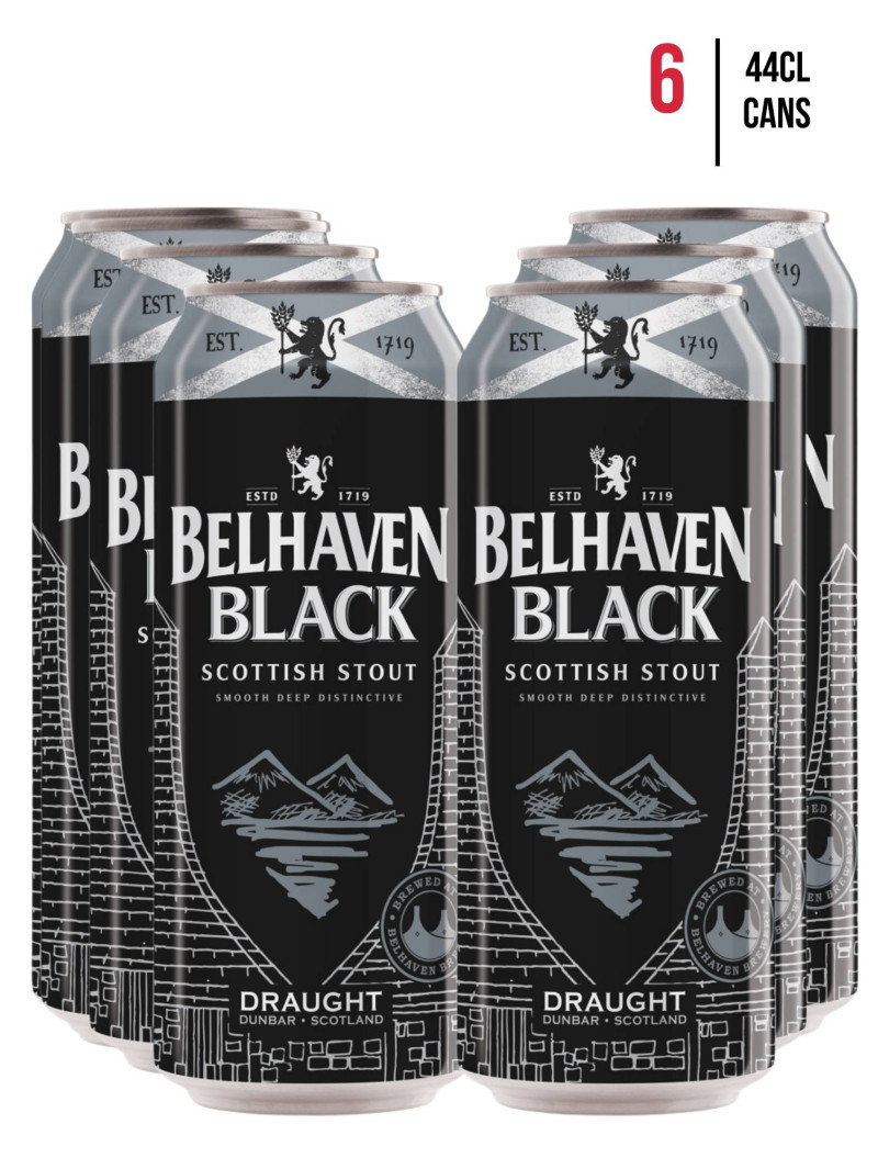 Belhaven Black Scottish Stout [6-Pack]