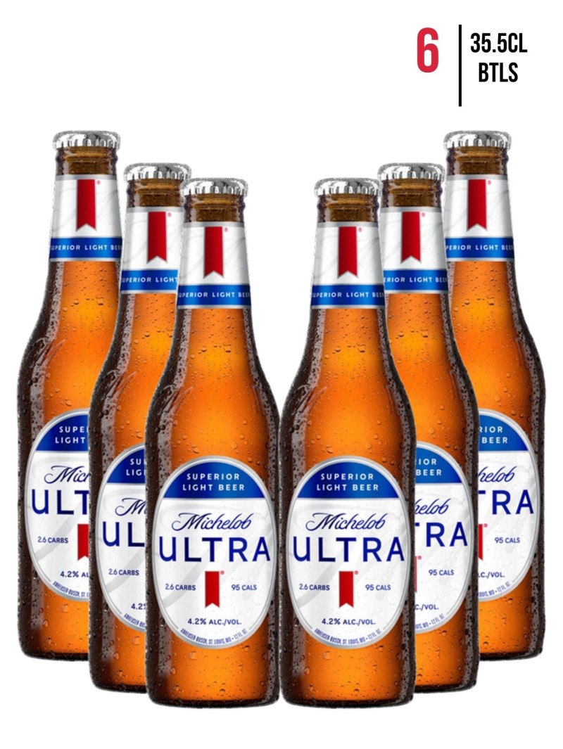 Michelob ULTRA Bottles [6-Pack] 