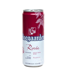Hoegaarden Rosée Beer Cans [Case of 24]