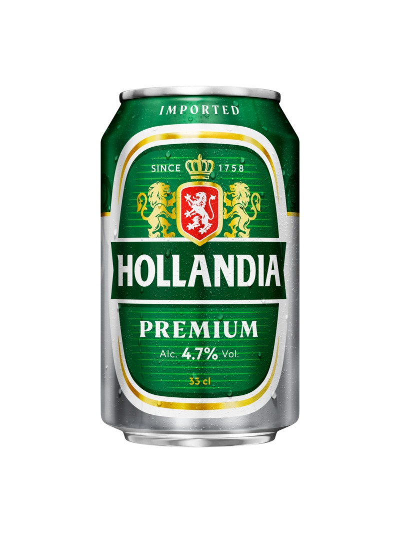 Hollandia Pilsener Cans 33cl [Case of 24]