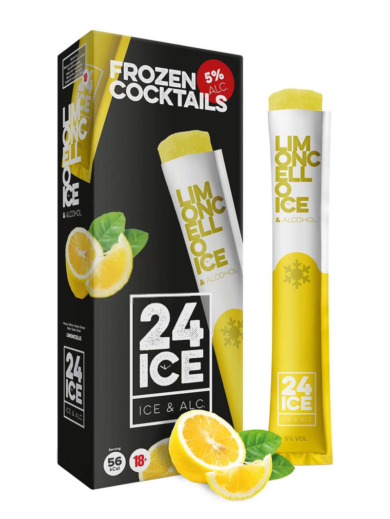 24 ICE Frozen Cocktail Limoncello Ice