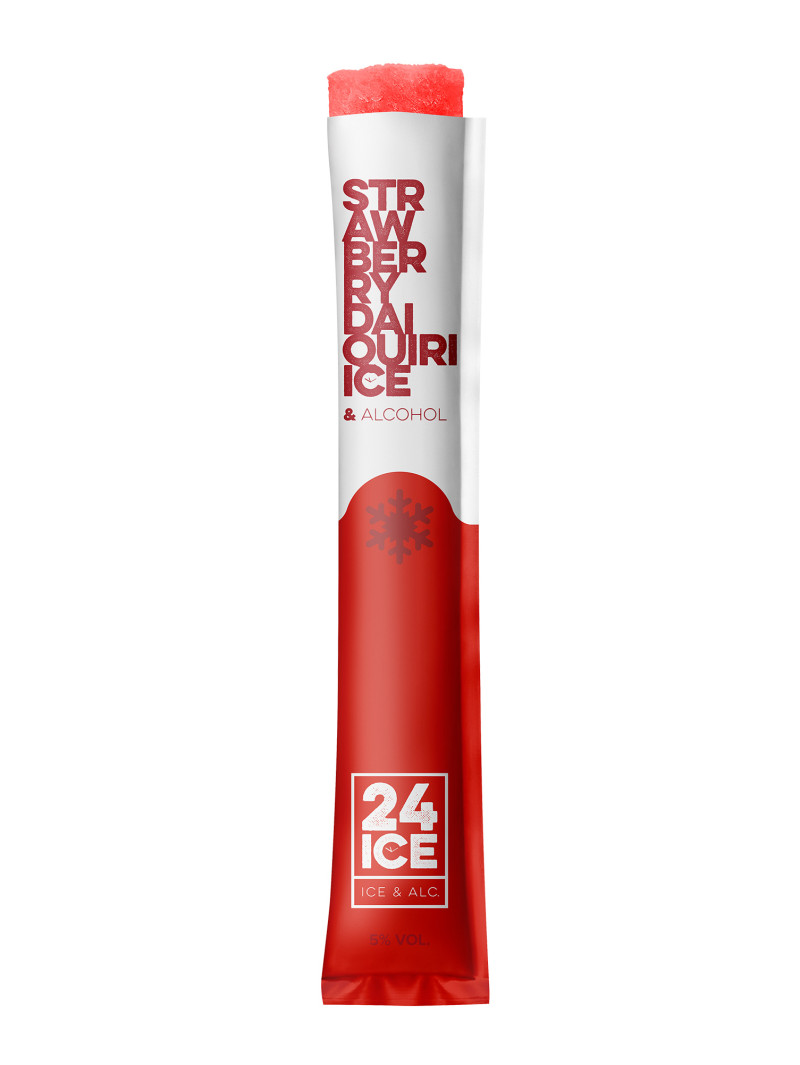 24 ICE Frozen Cocktail Strawberry Daiquiri Ice