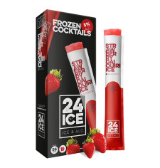 24 ICE Frozen Cocktail Strawberry Daiquiri Ice