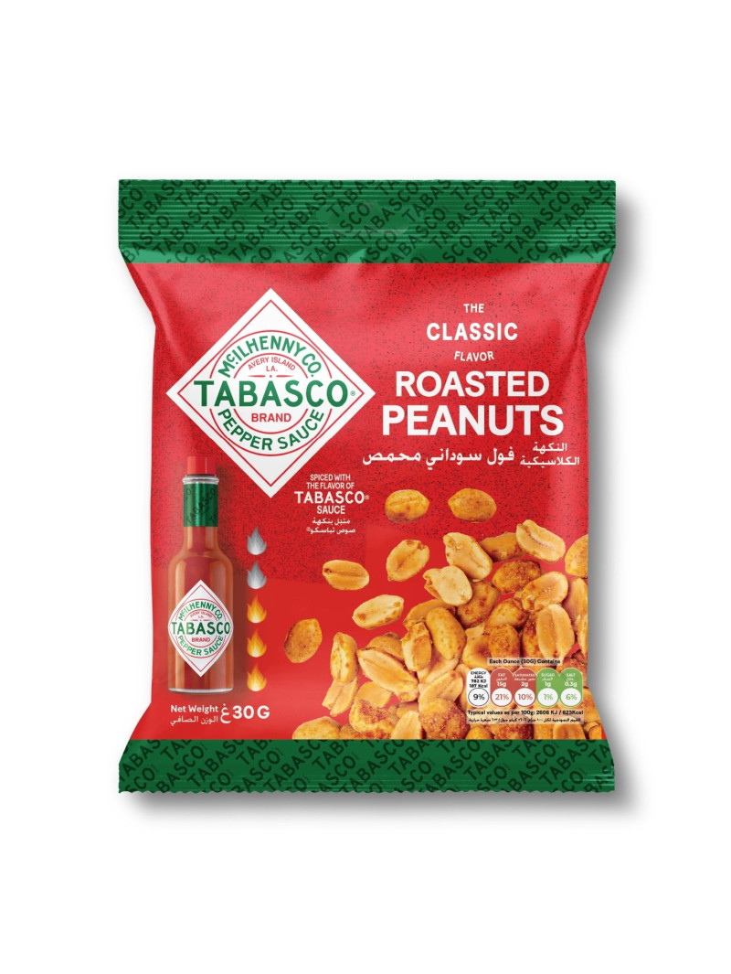 Tabasco Roasted Peanuts 30g