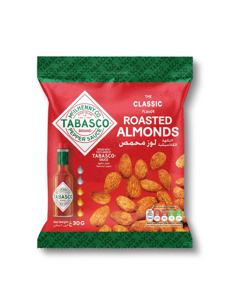 Tabasco Roasted Almonds 30g
