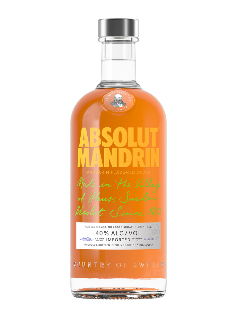 Absolut Vodka Sweden Mandrin 