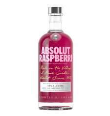 Absolut Vodka Sweden Raspberri 