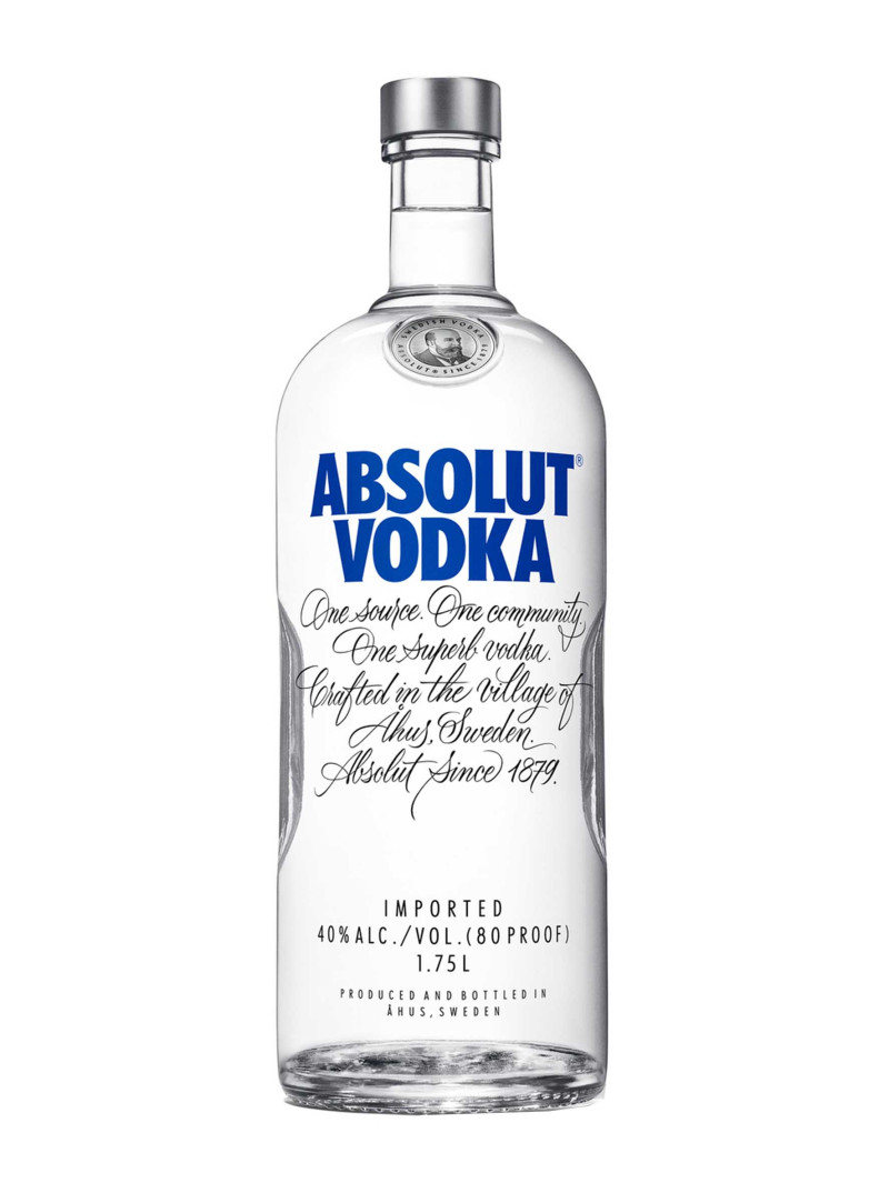 Absolut Vodka Sweden Original 1.75L 