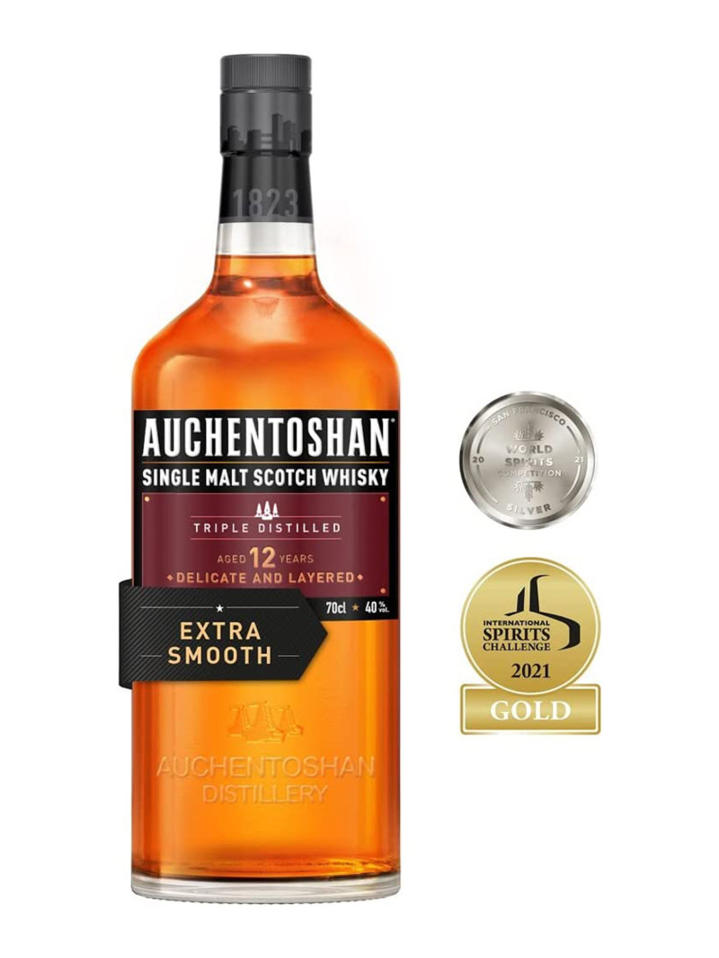 Auchentoshan 12 Year Old Single Malt Scotch Whisky 