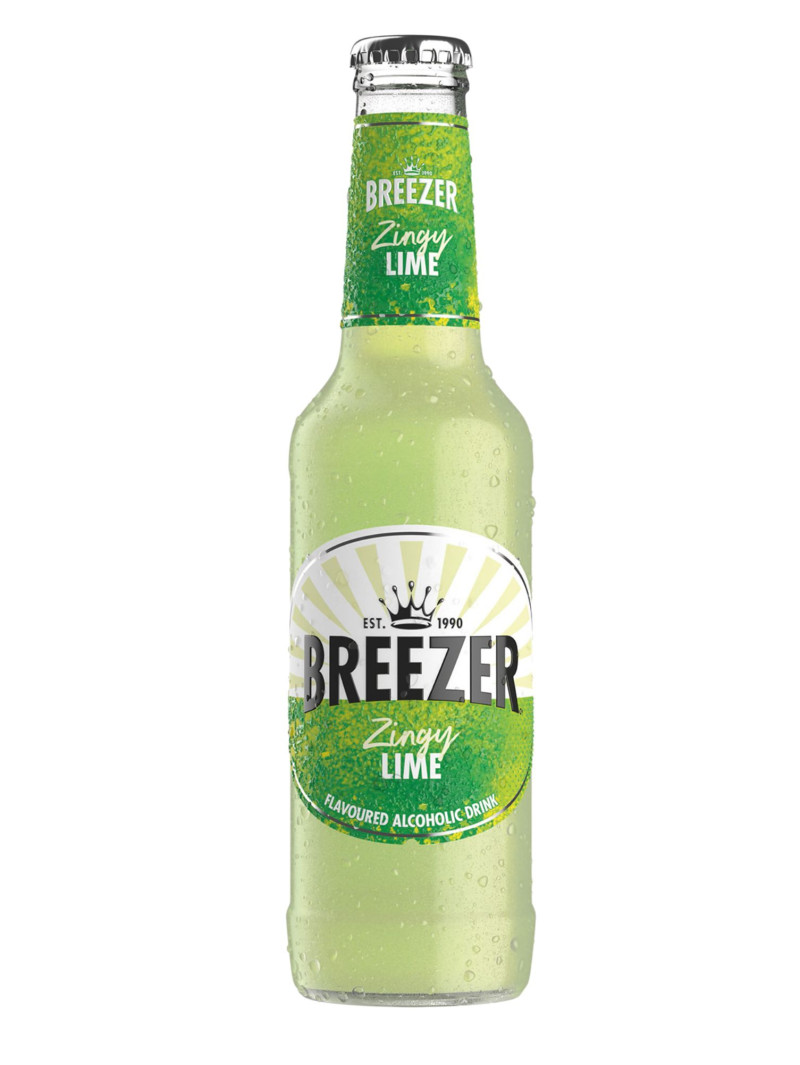 Bacardi Tropical Lime Breezer [Case of 24]