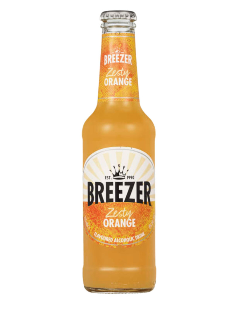 Bacardi Tropical Orange Breezer [Case of 24]