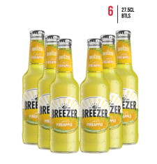 Bacardi Tropical Pineapple Breezer [6-Pack]