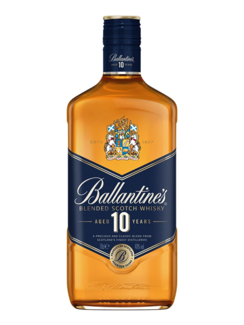 Ballantine's 10 Year Old Blended Scotch Whisky 