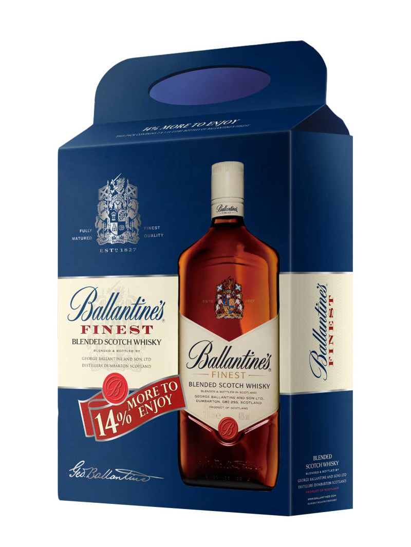 Ballantine's Finest Scotch Whisky 2 x 1.14L Twin Pack, African & Eastern, Alcohol delivery near you