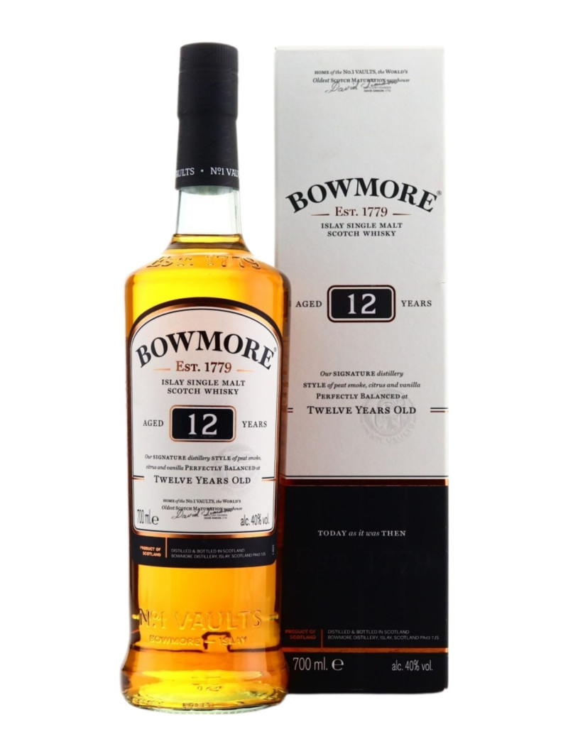 Bowmore 12 Year Old Single Malt Scotch Whisky