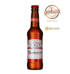 Budweiser Lager Bottles [Case of 24] 