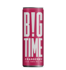 Big Time Cranberry with Vodka Mix [Case of 24] 
