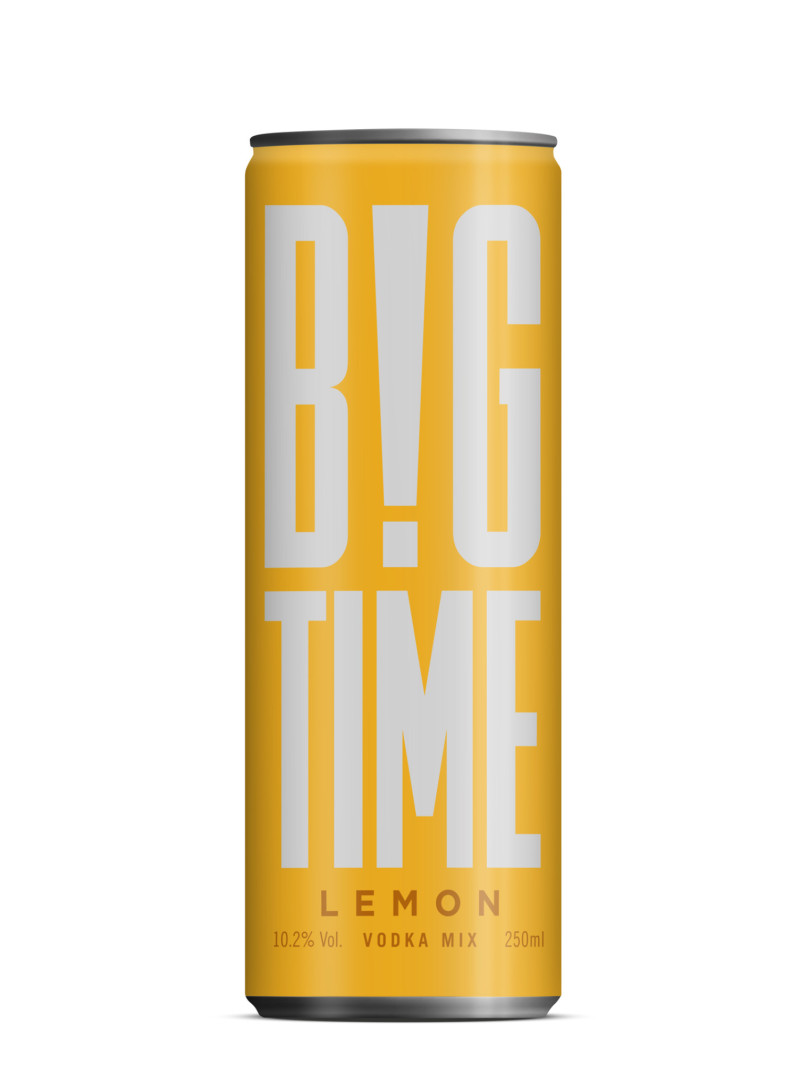 Big Time Lemon with Vodka Mix [Case of 24] 