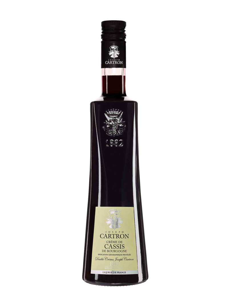 Joseph Cartron Liqueur Crème de Cassis de Bourgogne Double Crème