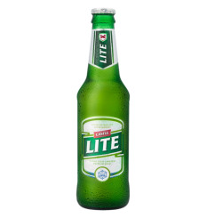 Castle Lite Beer Bottles [Case of 24]