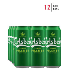 Carlsberg Danish Pilsner Cans [Case of 12]