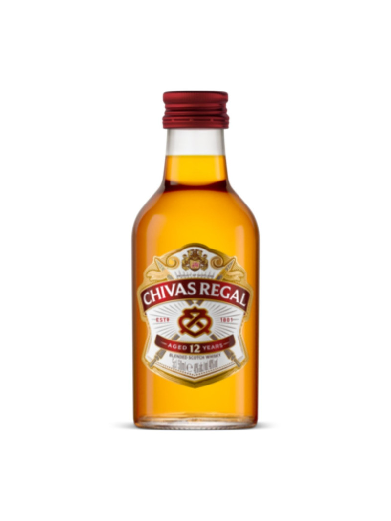 Chivas Regal Scotch Whisky Scotland 12YO Blended 5cl  