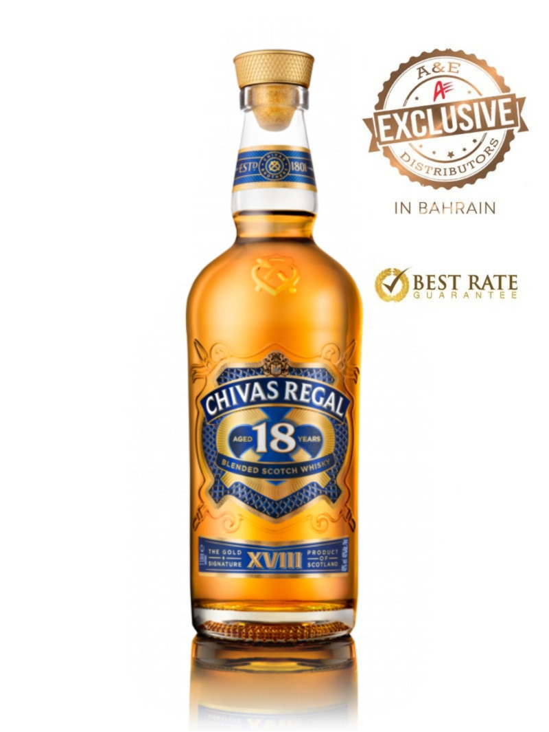 Chivas Regal Scotch Whisky Scotland 18 YO Blended 75cl