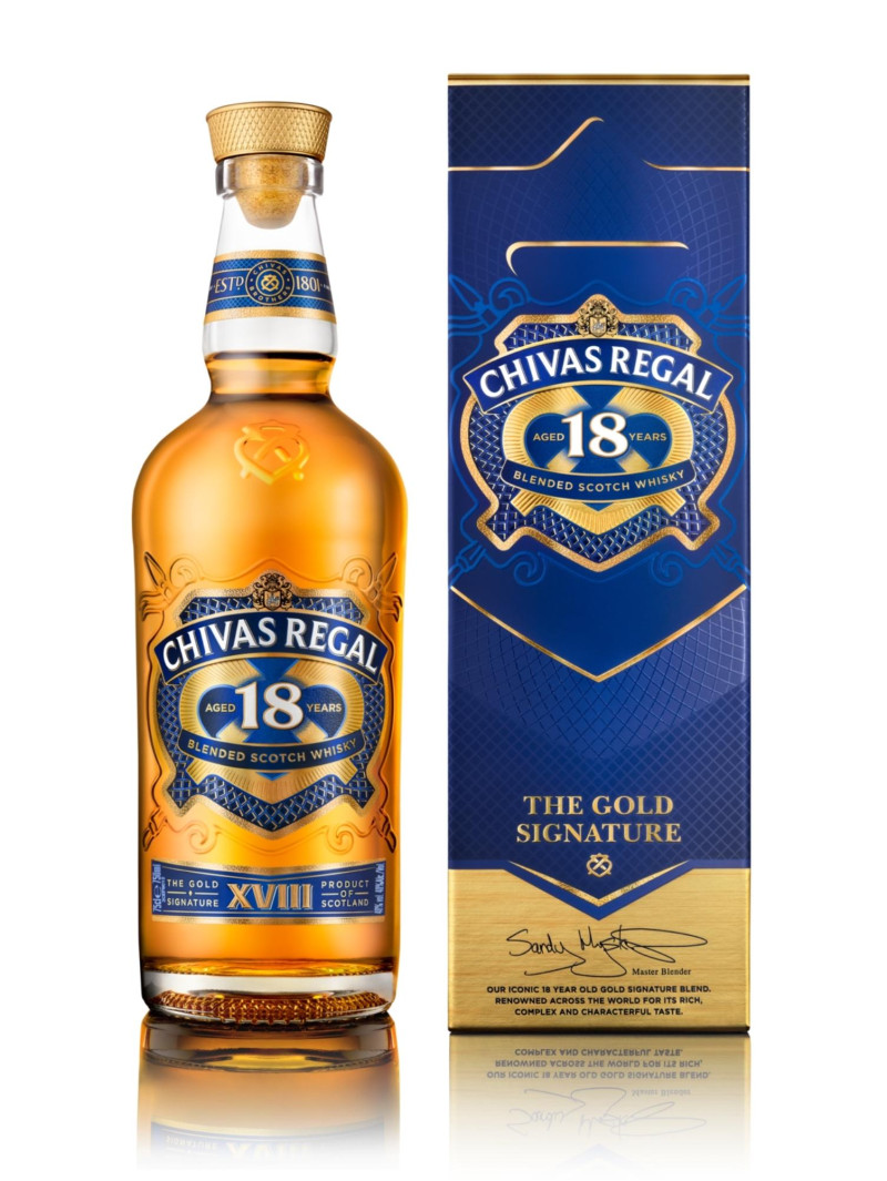 Chivas Regal Scotch Whisky Scotland 18 YO Blended 75cl