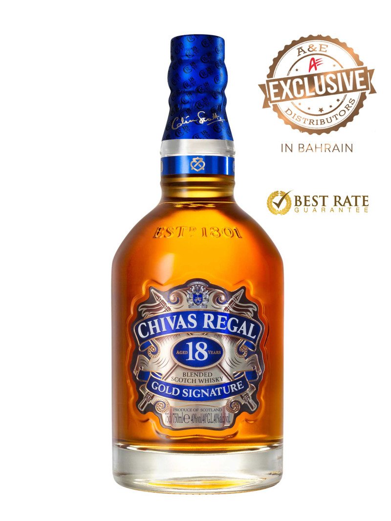 Chivas Regal Scotch Whisky Scotland 18 YO Blended 75cl