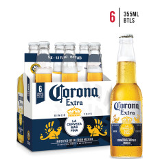 Corona Extra Beer Bottles [Case of 6]