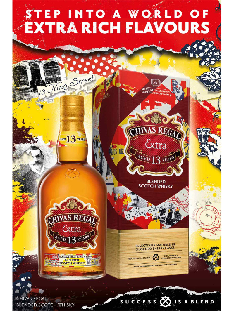 Chivas Regal 13 Extra Oloroso Sherry Cask Scotch Whisky Scotland 70CL