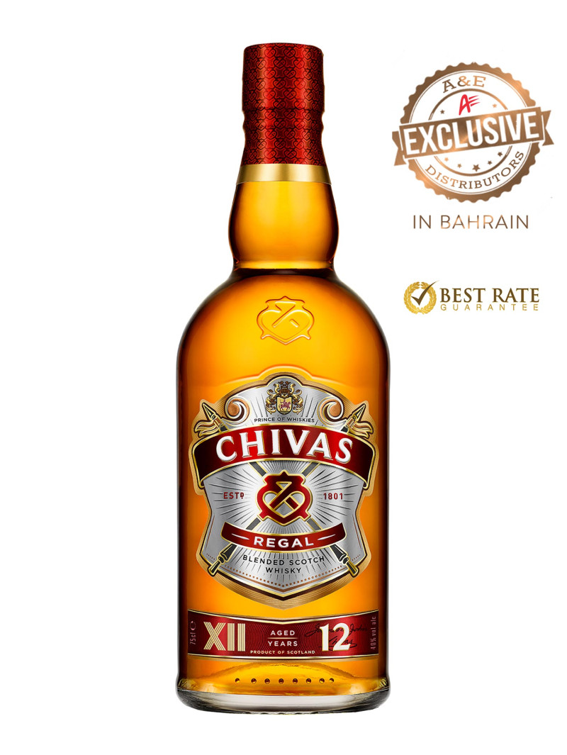 Chivas Regal Scotch Whisky Scotland 12YO Blended 75cl
