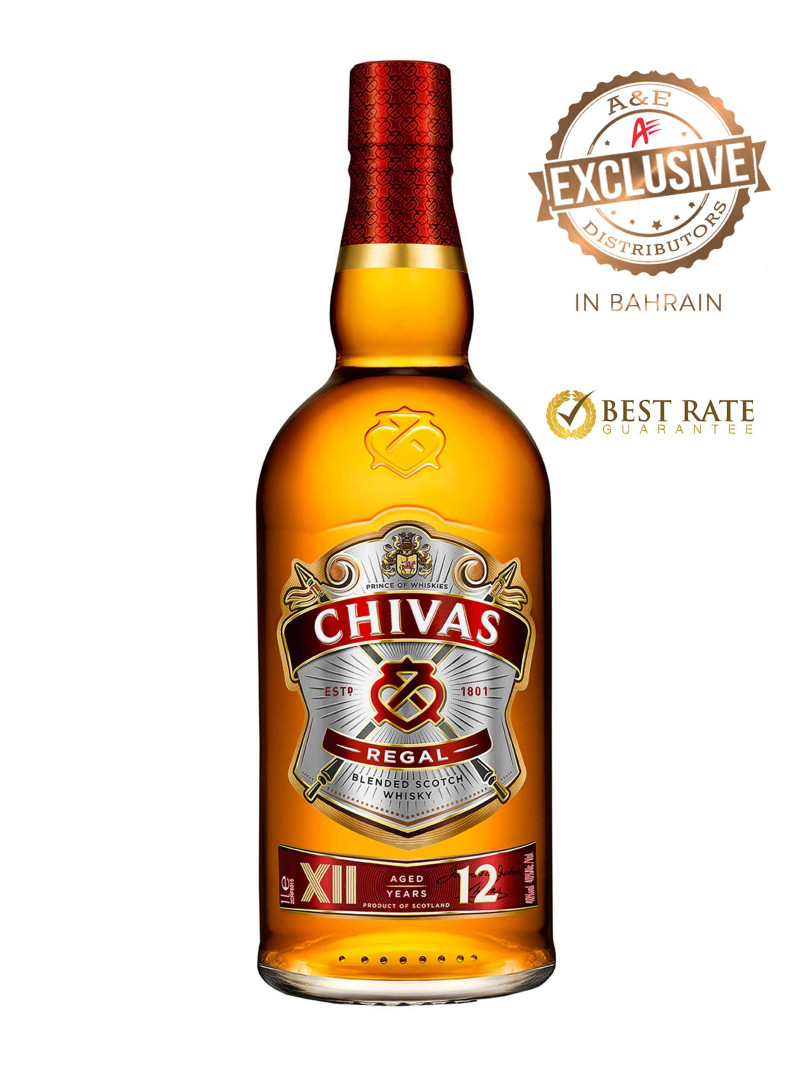 Chivas Regal Scotch Whisky Scotland 12YO Blended 1L 