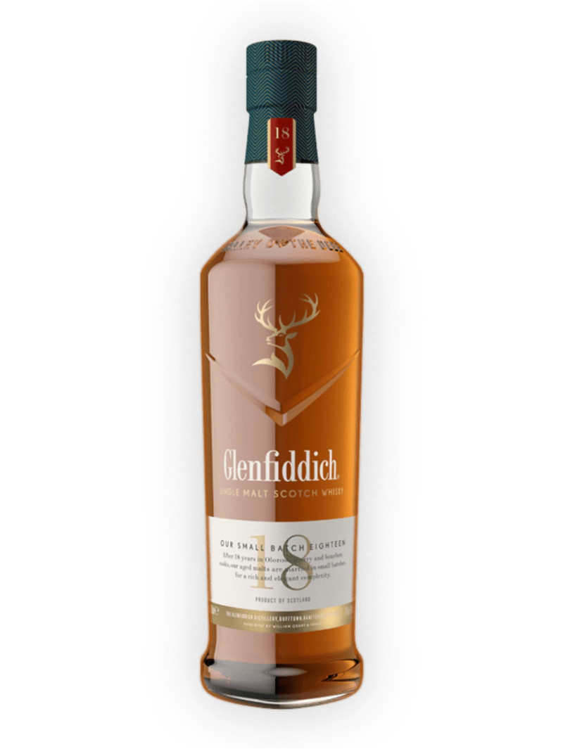 Glenfiddich 18 Year Old Single Malt Scotch Whisky