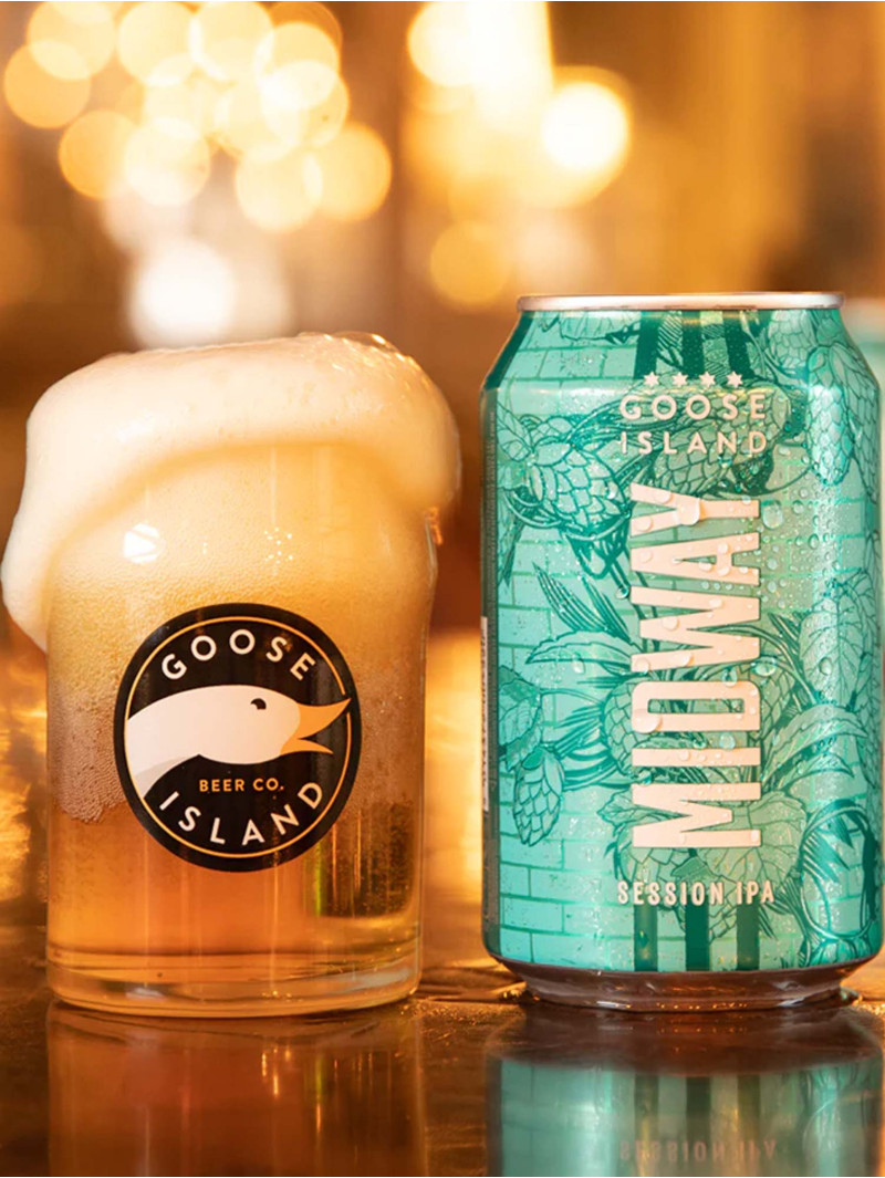 Goose Island Midway Session IPA Craft Beer Cans