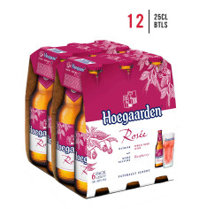 Hoegaarden Rosée Beer Bottles [Case of 12] 