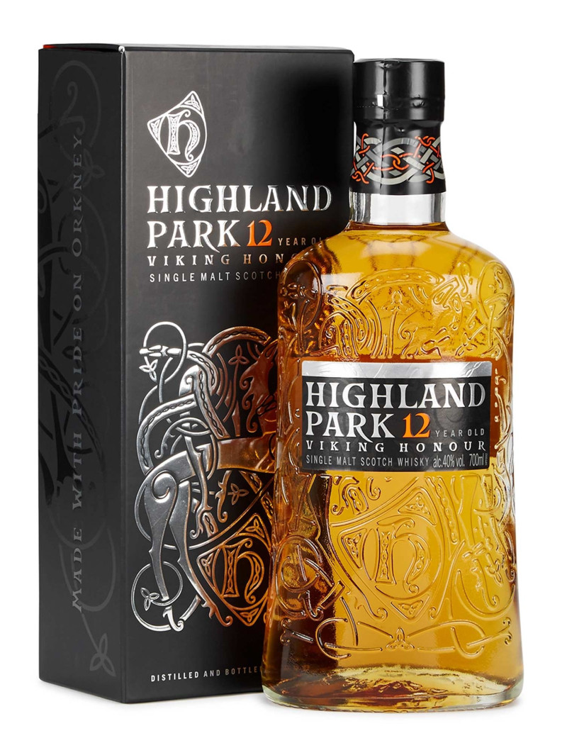 Highland Park 12 Year Old Whisky - Viking Honour