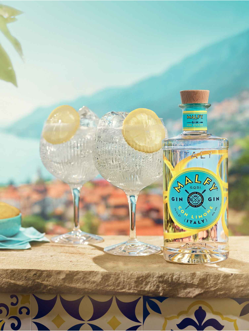 Malfy Gin Con Limone - Lemon Flavoured Italian Gin