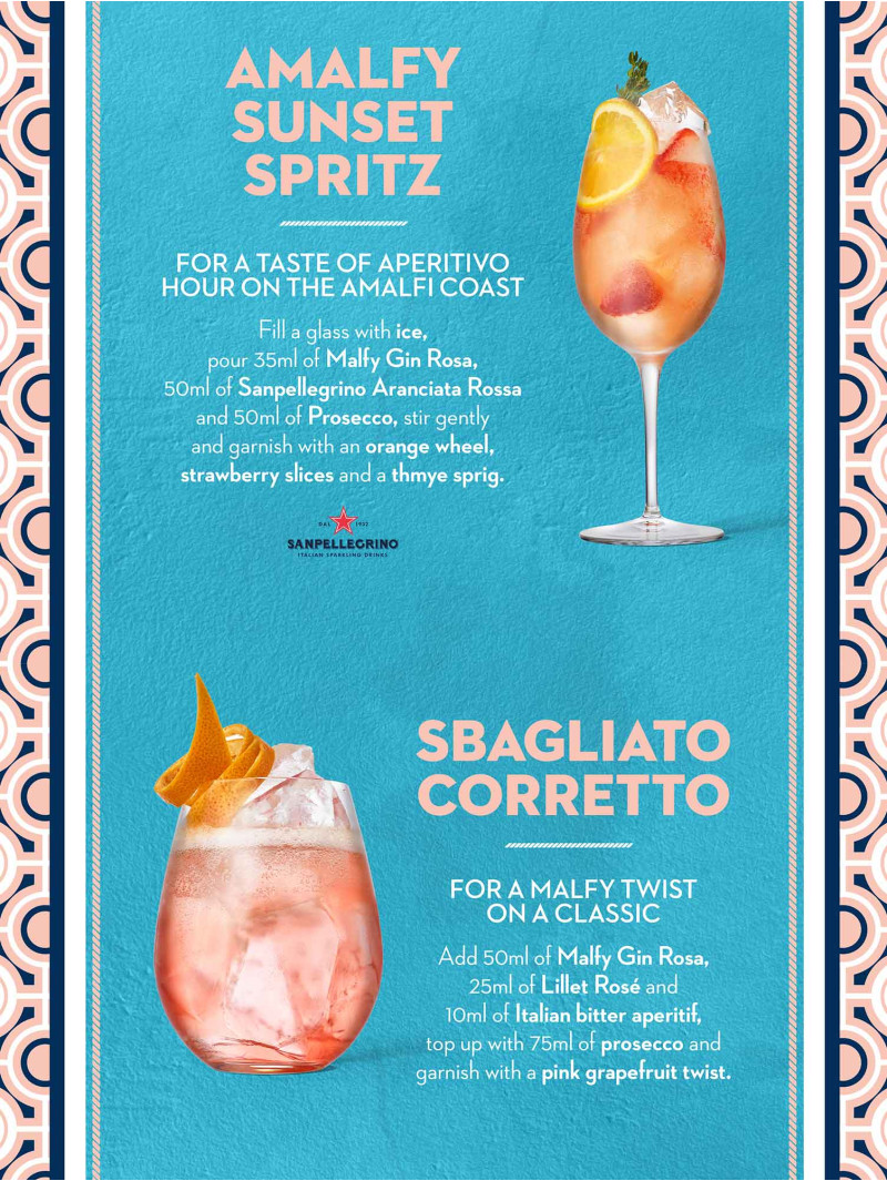 Malfy Gin Rosa - Sicilian Pink Grapefruit Flavoured Gin