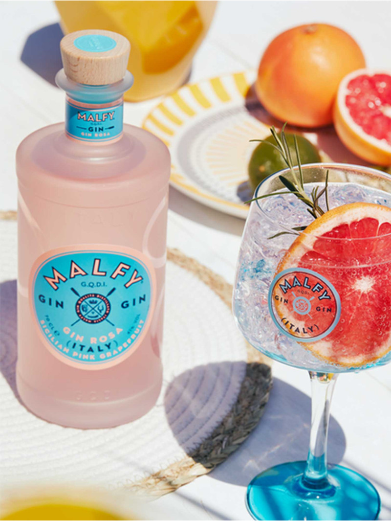 Malfy Gin Rosa - Sicilian Pink Grapefruit Flavoured Gin, African & Eastern, Alcohol delivery near you