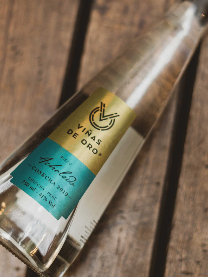 Pisco Acholado Viñas de Oro