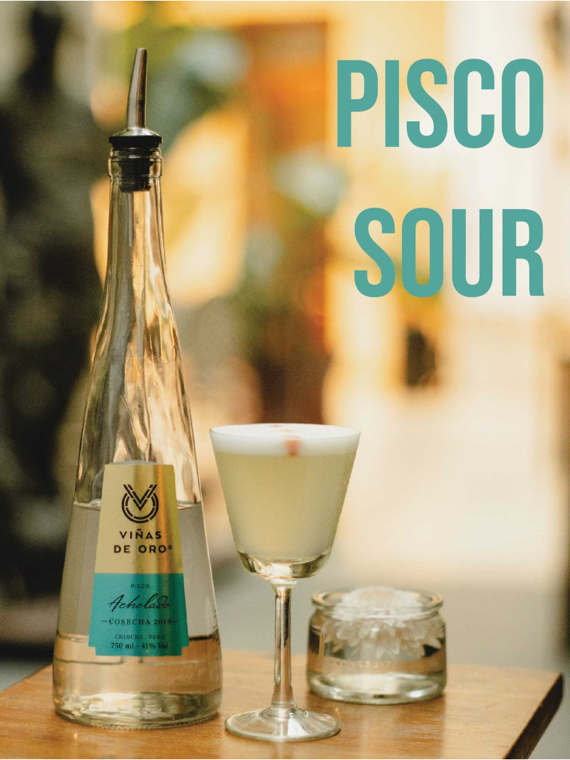 Pisco Acholado Viñas de Oro