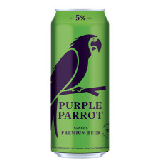Purple Parrot 5% Classic Premium Beer 50cl