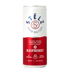 Stëlz Hard Seltzer Raspberry [Case of 12]