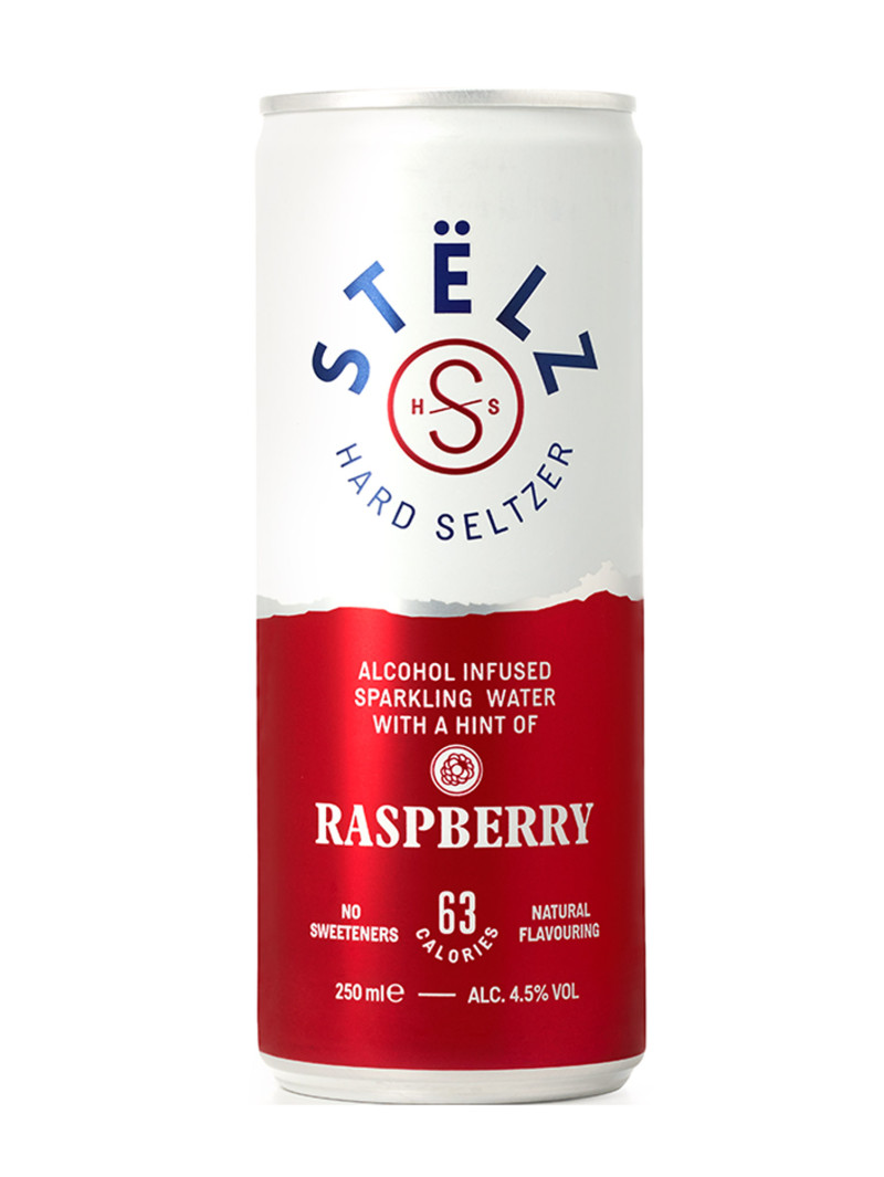 Stëlz Hard Seltzer Raspberry [Case of 12]