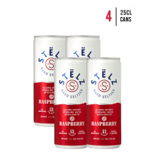 Stëlz Hard Seltzer Raspberry [4-Pack]
