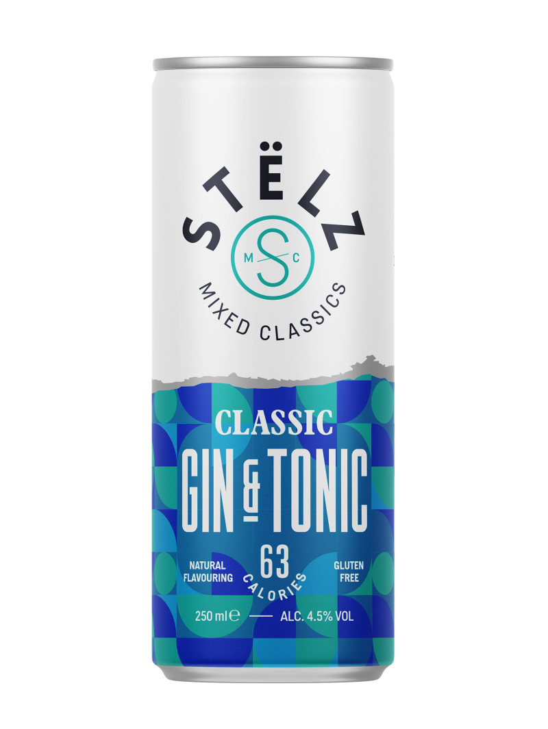 Stëlz Mixed Classics Gin & Tonic [Case of 12]